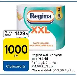 Tesco Regina XXL konyhai papírtörlő ajánlat