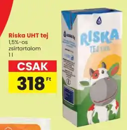 Spar Riska UHT tej ajánlat