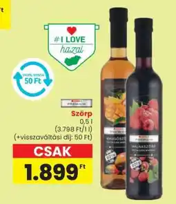 Spar Szörp ajánlat