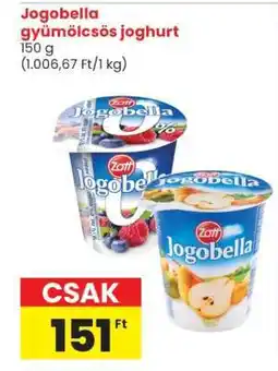 Spar Market Jogobella gyümölcsös joghurt ajánlat