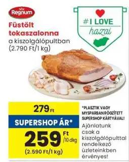 Spar Market Füstölt tokaszalonna ajánlat