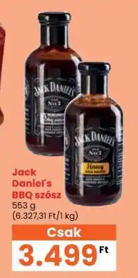 Spar Jack Daniel's BBQ szósz ajánlat