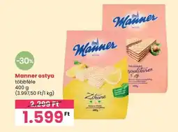 Spar Manner Ostya ajánlat