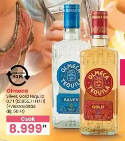 Spar Olmeca Silver, Gold tequila 0,7 l ajánlat