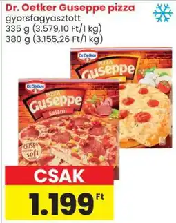 Spar Market DR. OETKER Guseppe pizza ajánlat