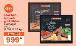 Spar SPAR BBQ baromfi grillkolbász ajánlat