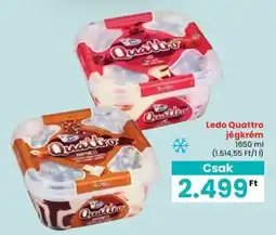 Spar Ledo Quattro jégkrém ajánlat