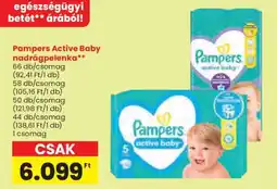 Pampers Active Baby Nadrágpelenka