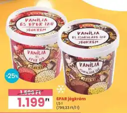 Spar SPAR jégkrém ajánlat