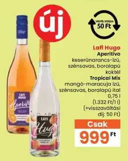 Spar Lafi Hugo Aperitivo / Tropical Mix ajánlat
