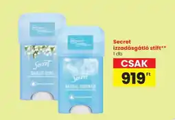 Spar Secret izzadásgátló stift ajánlat