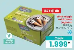 Spar SPAR veggie mini Conte jégkrém ajánlat
