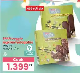 Spar SPAR veggie jégkrémválogatás ajánlat
