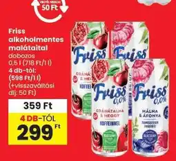 Spar Friss alkoholmentes malátaital ajánlat