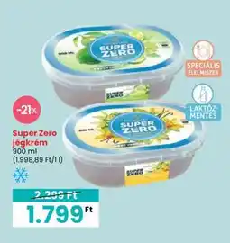Spar Super Zero jégkrém ajánlat
