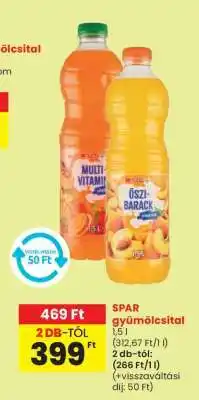 Spar SPAR gyümölcsital ajánlat