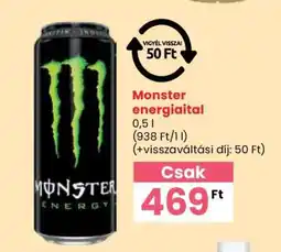 Spar MONSTER Energiaital ajánlat