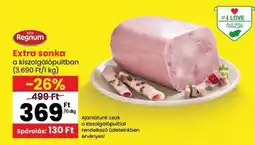 Spar Regnum Extra sonka ajánlat