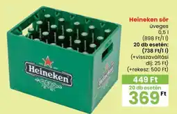 Spar Heineken sör üveges ajánlat