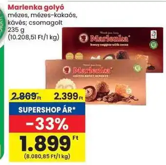 Spar MARLENKA GOLYÓ ajánlat