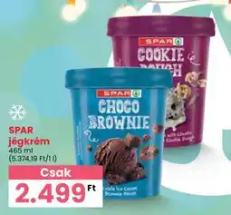 Spar SPAR jégkrém ajánlat