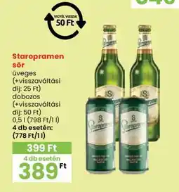Spar Staropramen sör ajánlat