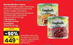 Spar Bonduelle Bon menu ajánlat