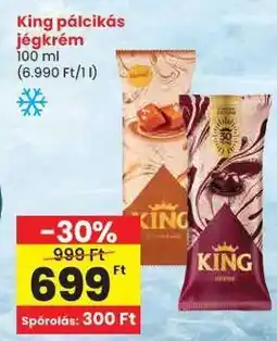 Spar KING Pálcikás jégkrém ajánlat