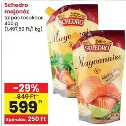 Spar SCHEDRO Majonéz ajánlat