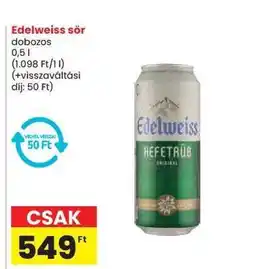 Spar Edelweiss sör ajánlat