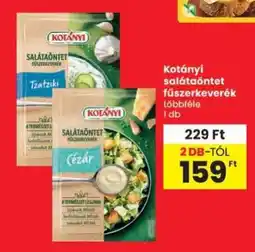 Spar Kotányi salátaöntet fűszerkeverék ajánlat