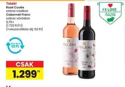 Spar Teleki Rosé Cuvée & Cabernet Franc ajánlat