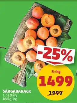 PENNY Sárgabarack ajánlat