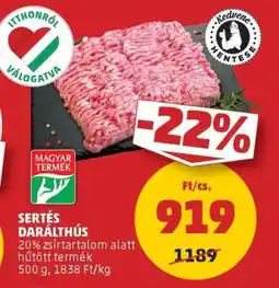 PENNY Sertés darálthús ajánlat