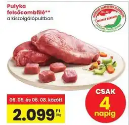 Spar Pulyka felsőcombfilé ajánlat