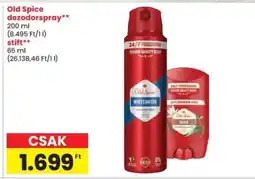 Spar Old Spice dezodorspray ajánlat