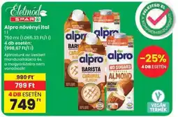 Spar Alpro növényi ital ajánlat