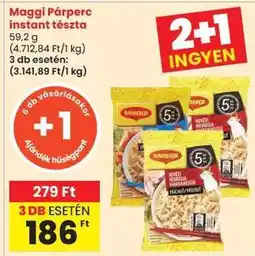 Spar MAGGI Párperc Instant Tészta ajánlat