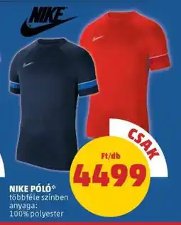 PENNY NIKE PÓLÓ ajánlat