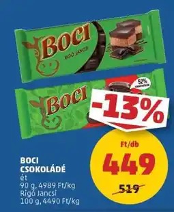 PENNY Boci Csokoládé ajánlat