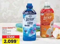 Spar LENOR Öblítő ajánlat