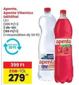 Spar Apenta, Apenta Vitamixx üdítőital ajánlat
