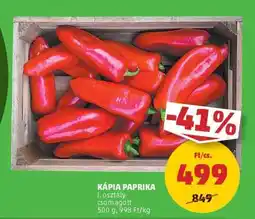 PENNY Kápia paprika ajánlat