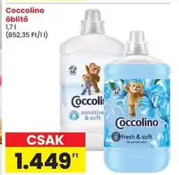 Spar Coccolino Öblítő ajánlat