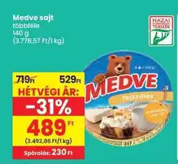 Spar MEDVE SAJT ajánlat