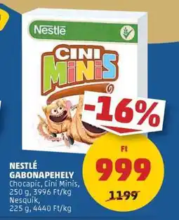 PENNY NESTLÉ Gabonapehely ajánlat
