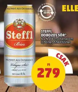 PENNY Steffl Dobozos Sör ajánlat