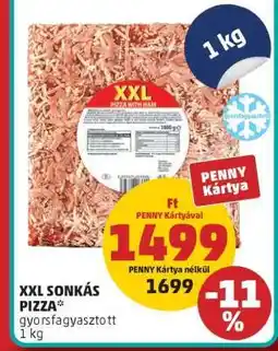 PENNY XXL Sonkás Pizza ajánlat