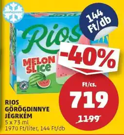 PENNY RIOS GÖRÖGDINNYE JÉGKRÉM ajánlat