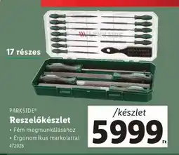 Lidl PARKSIDE Reszelőkészlet ajánlat